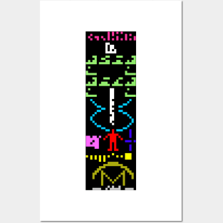 Arecibo message, computer artwork (C003/6078) Posters and Art